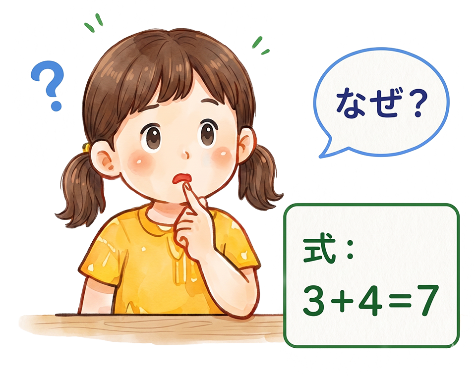 悩む女の子